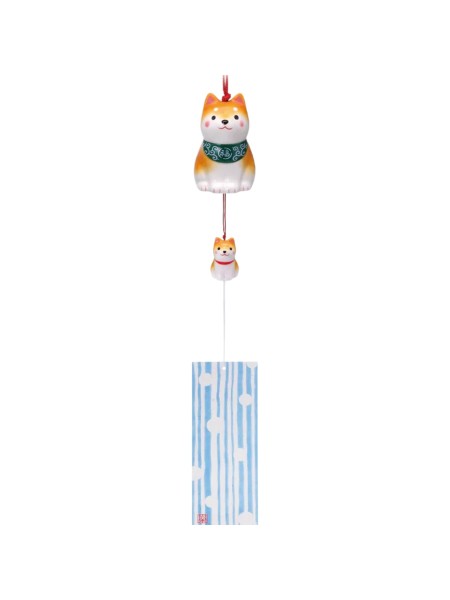 Fuurin Shiba Inu Lucky Wind Chime