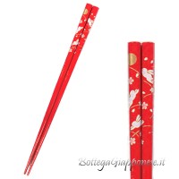 Hashi usagi sakura red chopsticks
