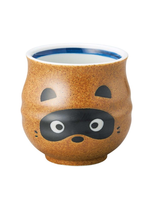 Tanuki Pot Japanese ceramic Tanuki cup