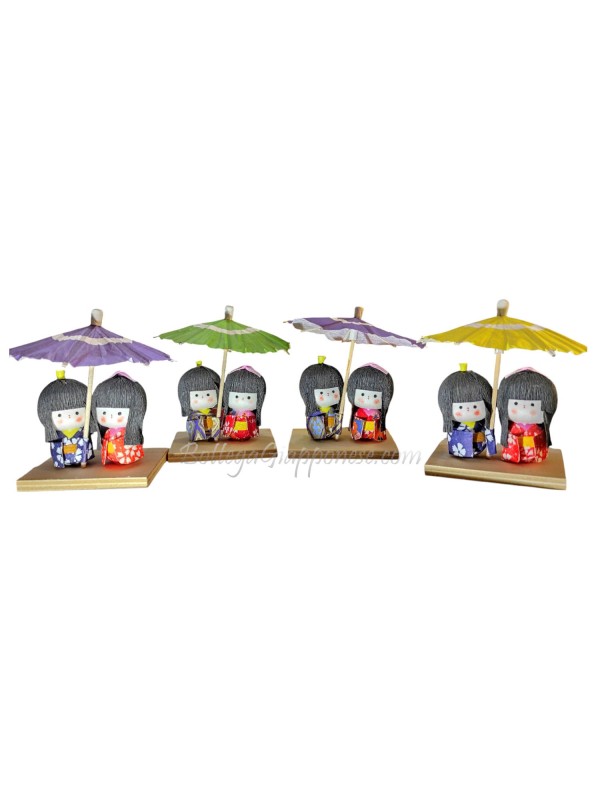 kokeshi grandfather and grandmother