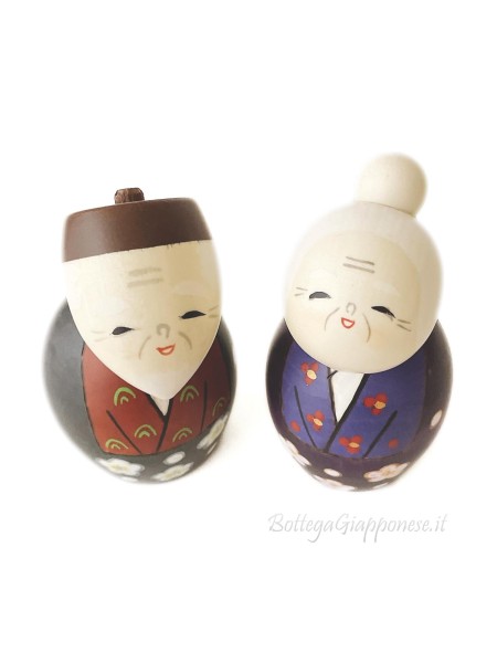 Kokeshi couple Tomoshiraga