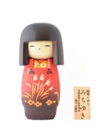 kokeshi doll wooden travel 