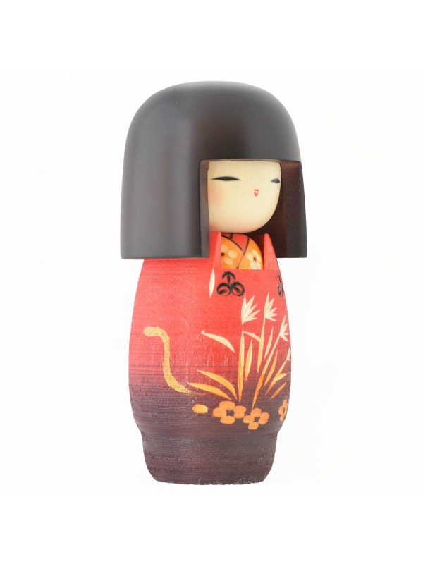 kokeshi doll wooden travel 