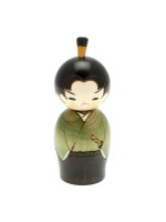 kokeshi wakasamurai Handcrafted