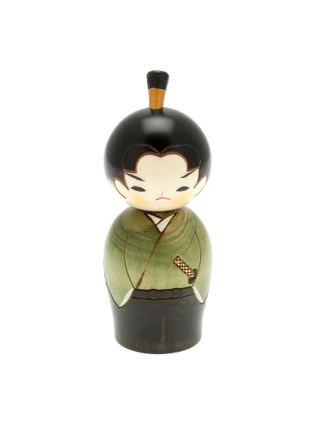 kokeshi wakasamurai Handcrafted