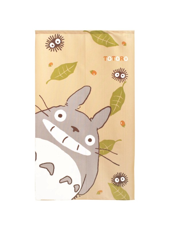 Noren tends Totoro cheerful and smiling