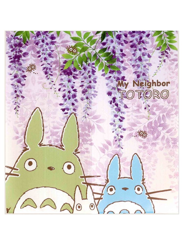 Noren Curtain Totoro Wisteria in Bloom