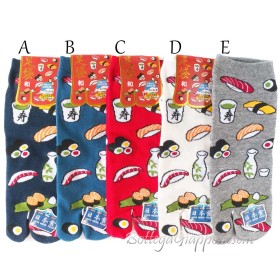Tabi thong socks sushi design (tag.L) Tabi thong socks sushi design (tag.L)