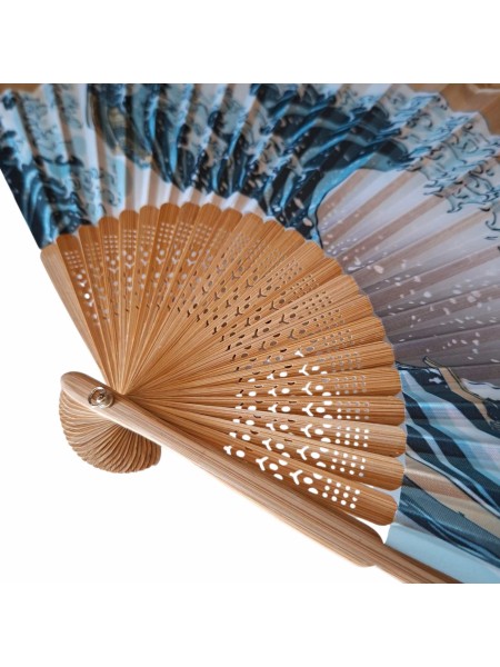 Sensu Folding fan Thirty-six Views of Mount Fuji