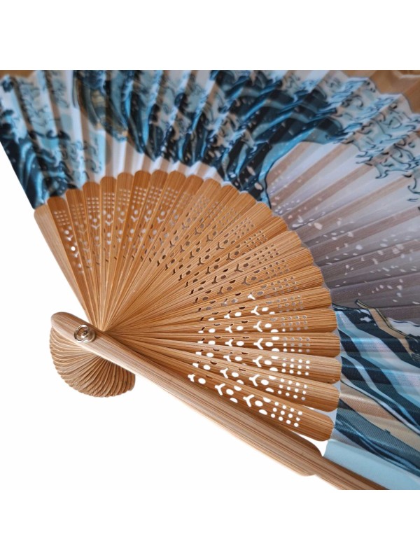 Sensu Folding fan Thirty-six Views of Mount Fuji