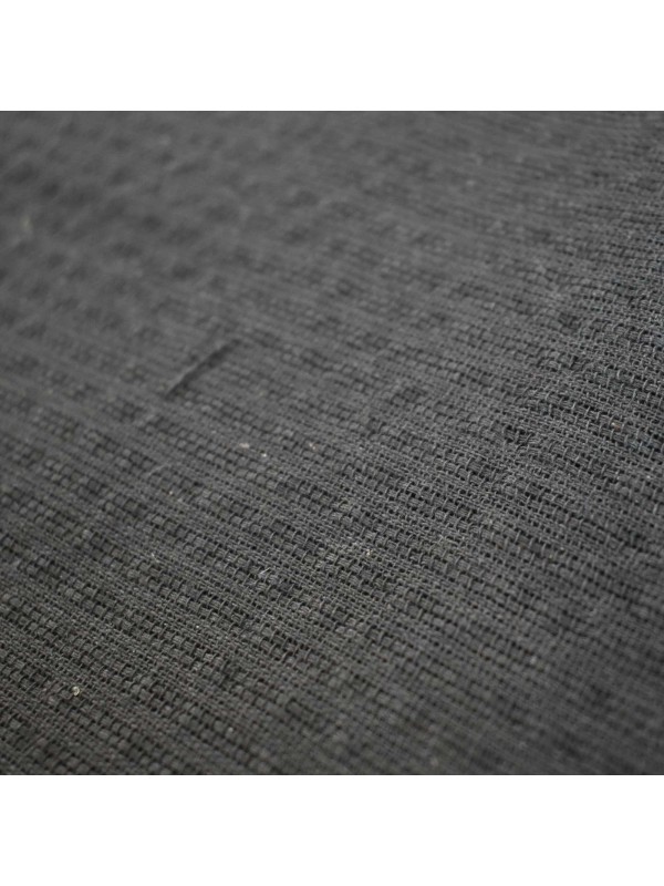 Men's black Japanese festival yukata (size options 3L - LL)