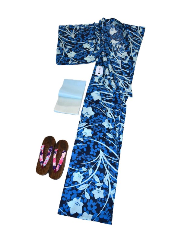 Yukata Traditional Japanese Dress [Kikyo]